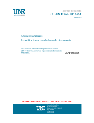 UNE-EN 12764:2016+A1:2019 (R2021)