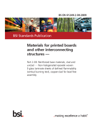 BS EN 61249-2-38:2009