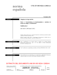 UNE-EN ISO 8224-1:2003/A1:2011