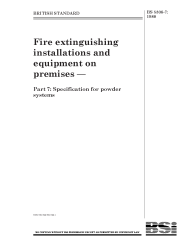 BS 5306-7:1988