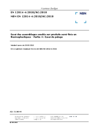 NBN EN 12814-4:2018/AC:2018