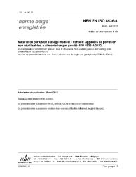 NBN EN ISO 8536-4:2013