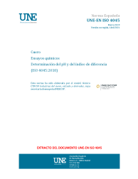 UNE-EN ISO 4045:2019