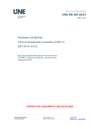 UNE-EN ISO 4032:2024