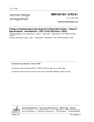 NBN EN ISO 15783/A1:2009