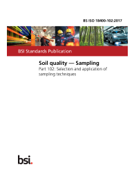 BS ISO 18400-102:2017