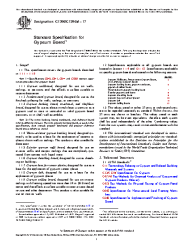 ASTM C1396/C1396M-17