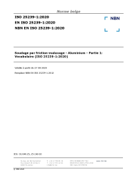 NBN EN ISO 25239-1:2020