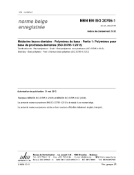 NBN EN ISO 20795-1:2013