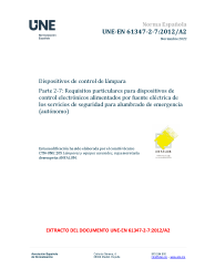 UNE-EN 61347-2-7:2012/A2:2022