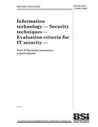 BS ISO/IEC 15408-3:2005