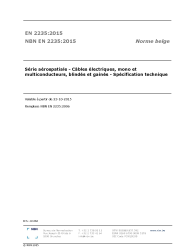 NBN EN 2235:2015