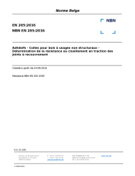 NBN EN 205:2016