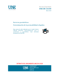 UNE-EN 14150:2020