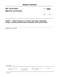 NBN ISO 13145:2023