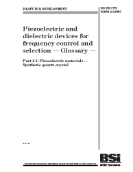 DD IEC/TS 61994-4-1:2007