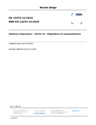 NBN EN 12255-12:2024