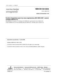 NBN EN ISO 8836:2009