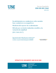 UNE-EN ISO 2360:2018