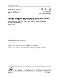 NBN EN 1428:2012