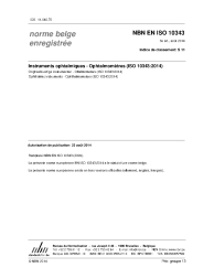 NBN EN ISO 10343:2014