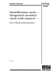 BS ISO/IEC 7816-1:1998+A1:2003