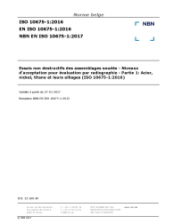 NBN EN ISO 10675-1:2017