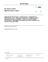NBN EN 16272-1:2023