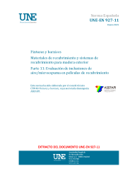 UNE-EN 927-11:2021