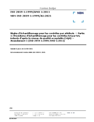 NBN ISO 2859-1:1999/A1:2021