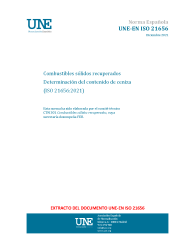 UNE-EN ISO 21656:2021