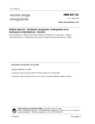 NBN EN 703:2004