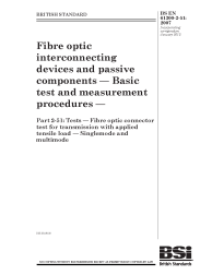 BS EN 61300-2-51:2007