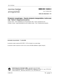 NBN EN 13530-3:2002