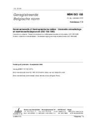 NBN ISO 188:2003