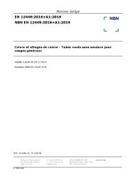 NBN EN 12449:2016+A1:2019