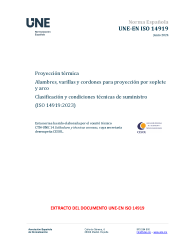 UNE-EN ISO 14919:2024