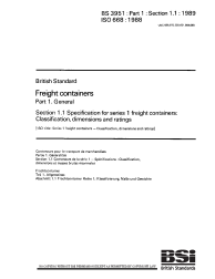 BS 3951-1-1.1:1989