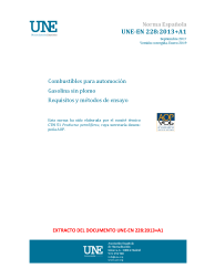 UNE-EN 228:2013+A1:2017