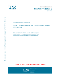 UNE-CEN/TS 16931-2:2019 (R2020)