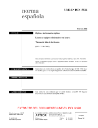 UNE-EN ISO 17526:2004