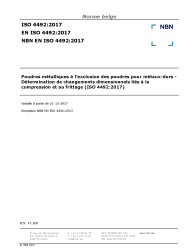 NBN EN ISO 4492:2017