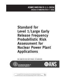 ASME ANS/ASME RA-S-1.1-2024