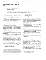 ASTM C1396/C1396M-00