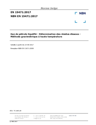 NBN EN 15471:2017