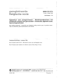 NBN EN 874:1995