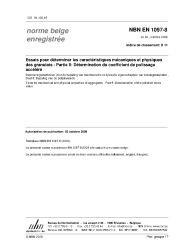 NBN EN 1097-8:2009