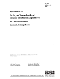 BS EN 60335-2-31:1991