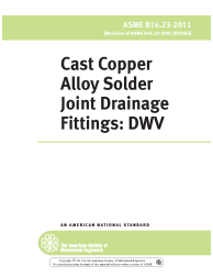 ASME B16.23-2011 - W CPRT