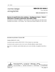 NBN EN ISO 9606-2:2005